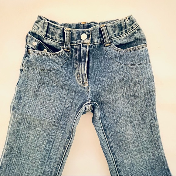 Gymboree Prep School Embroidered Apple Jeans - Picture 3 of 6